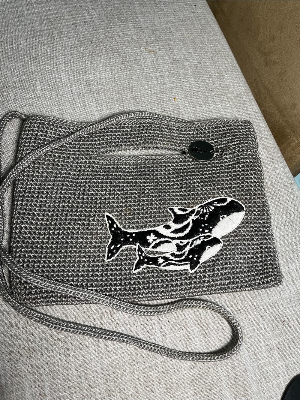 The Sak Oceana Whale Knit convertible Crossbody